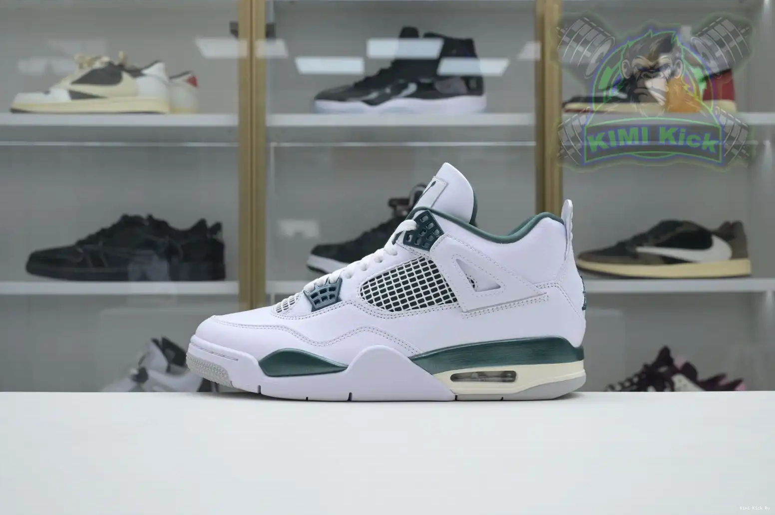 Kimikick Green Oxidized Jordan Air 4 0427